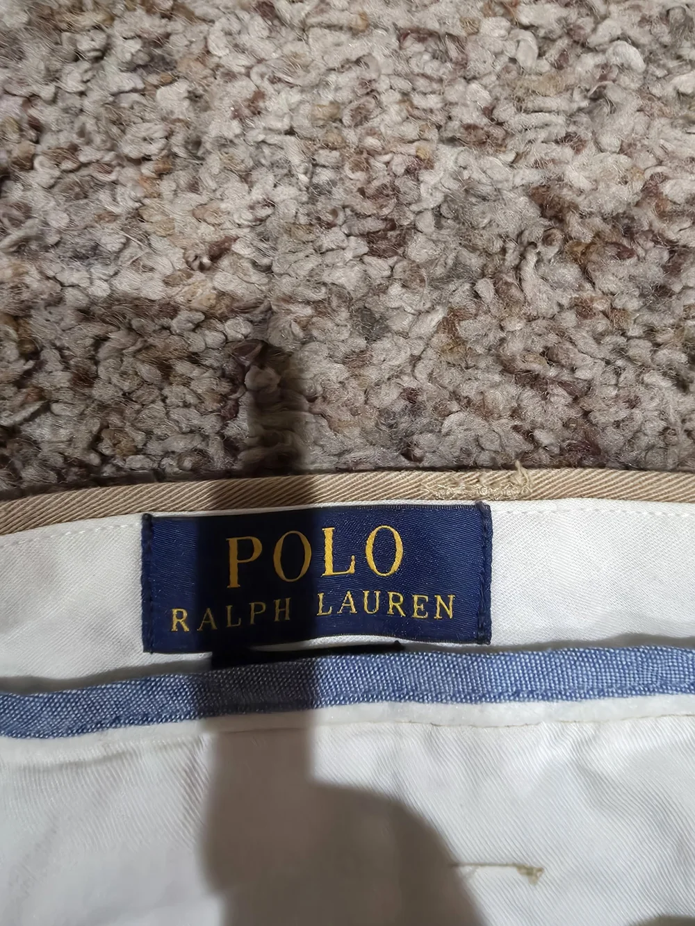 Polo by Ralph Lauren Men’s Khaki Cotton Pants